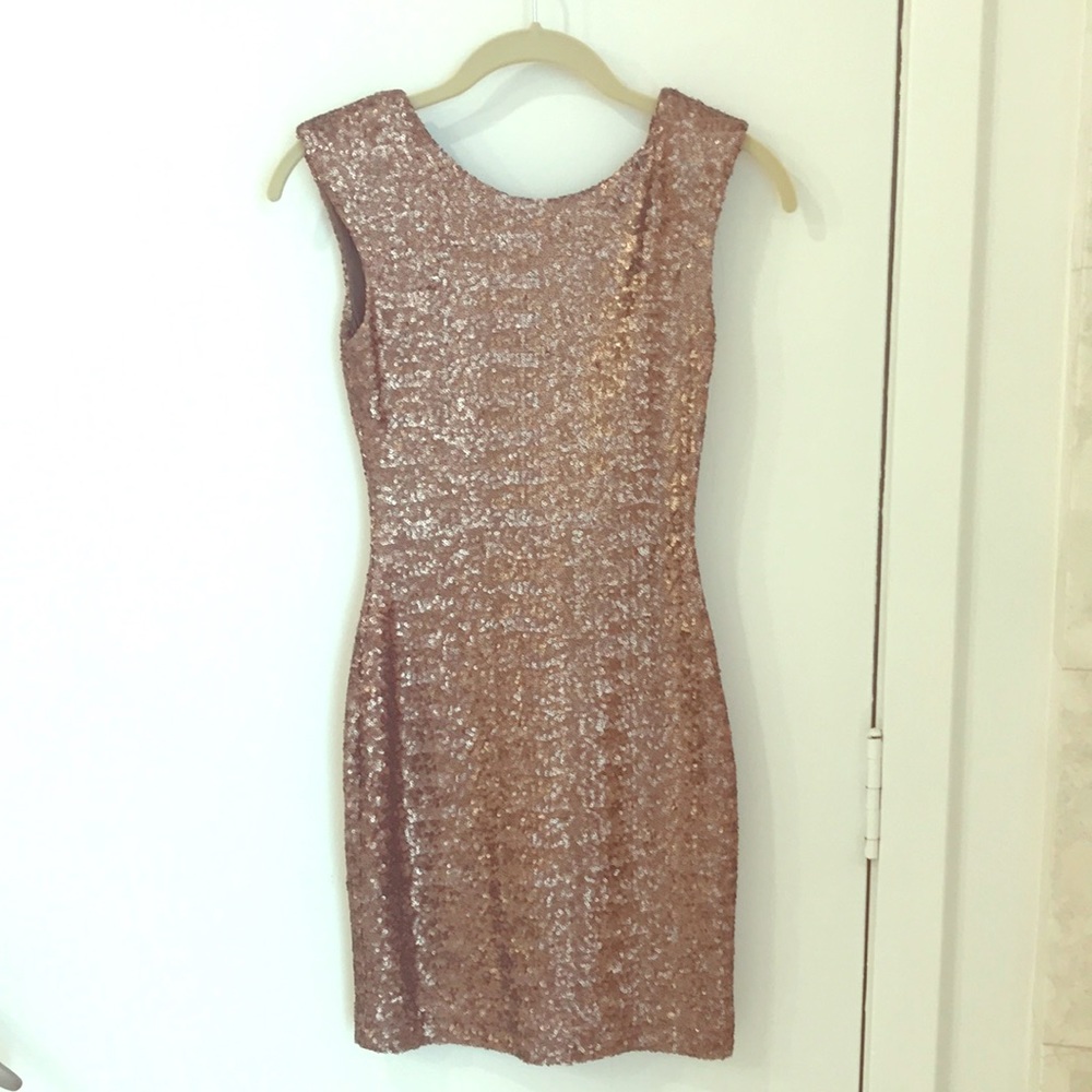 Sequin Mini Dress - image 1